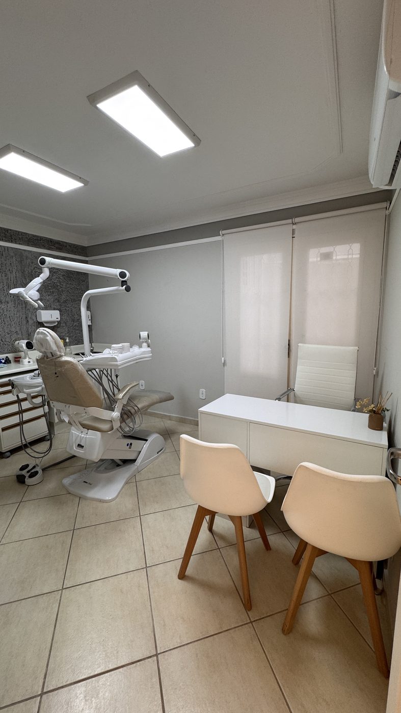 Consultório equipado da Alvo Sorriso e Saúde